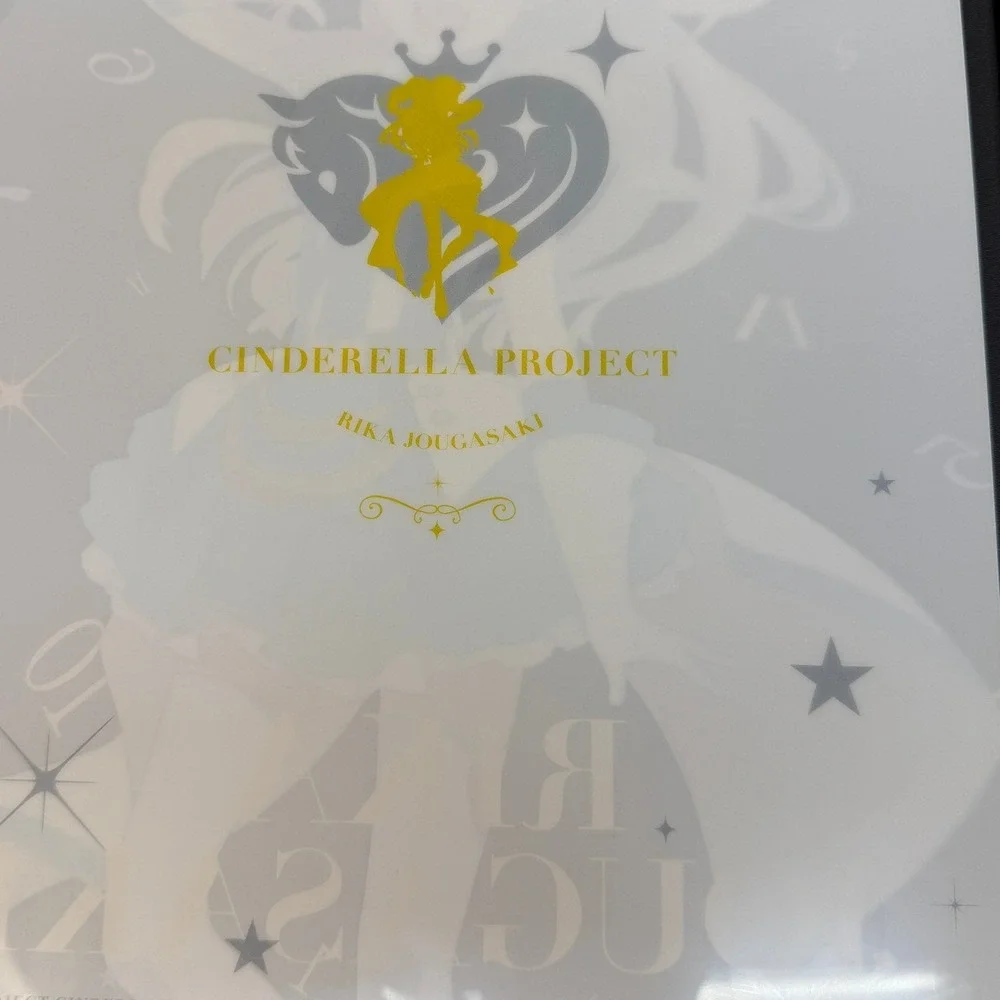 The Idolmaster Cinderella Girls Clear File Folder Lot 3 Miria Akagi Rika Japan